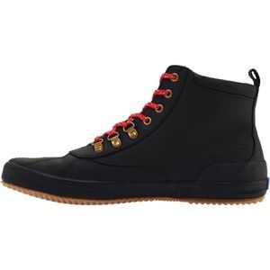 Keds Scout Waterproof Ankle Boot Sneaker Women 9.5 Black Tan